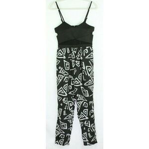 Fire Los Angeles Jumpsuit built-in bra Abstract